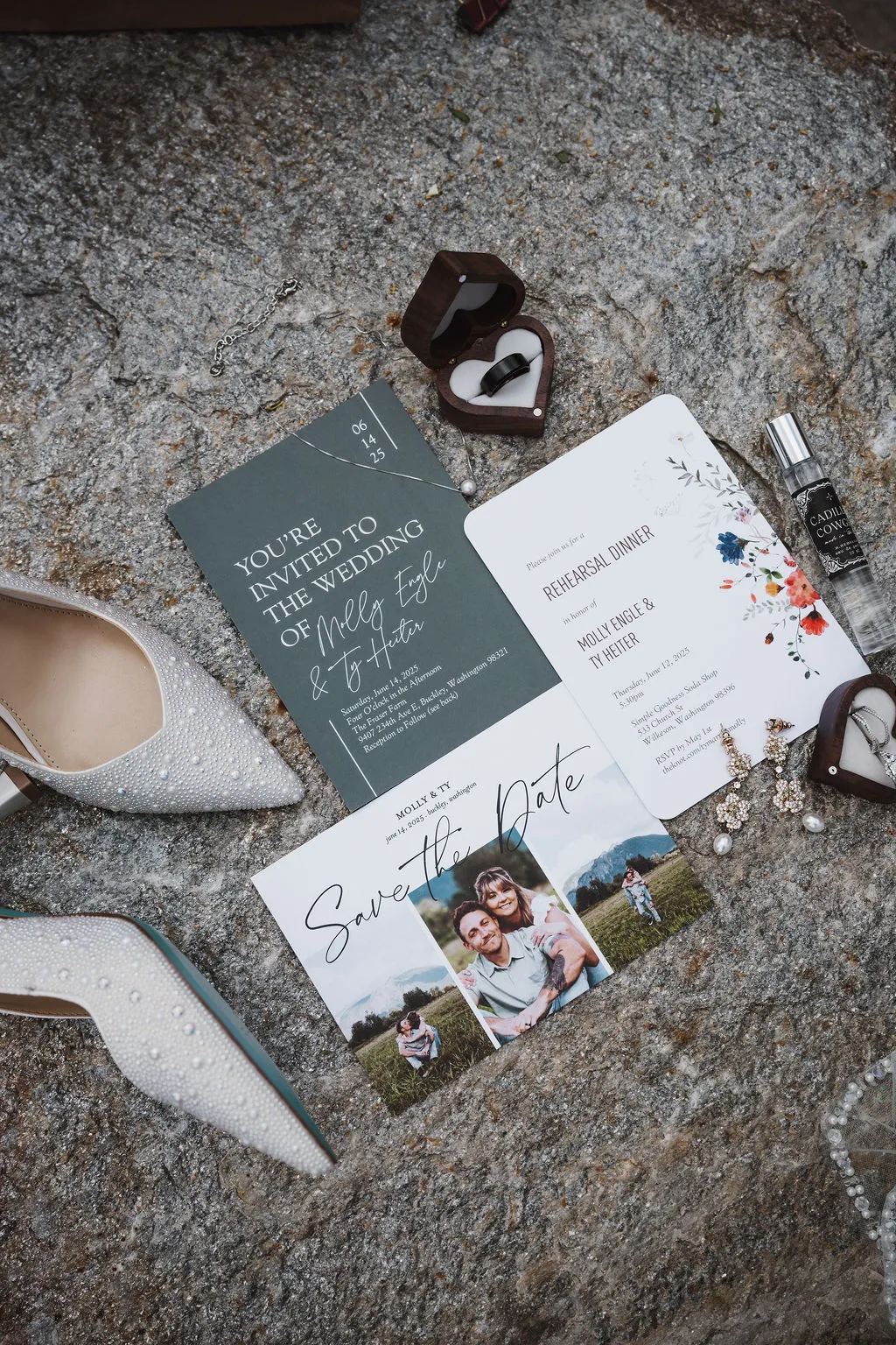 Molly and Ty's wedding celebration